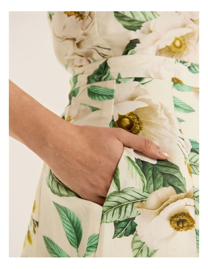 Peony Skirt in Ivory image 5