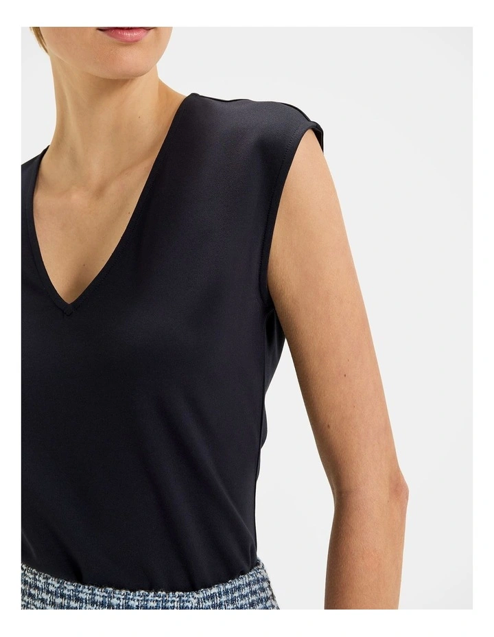 Kimora Ponte Top in Ink image 4