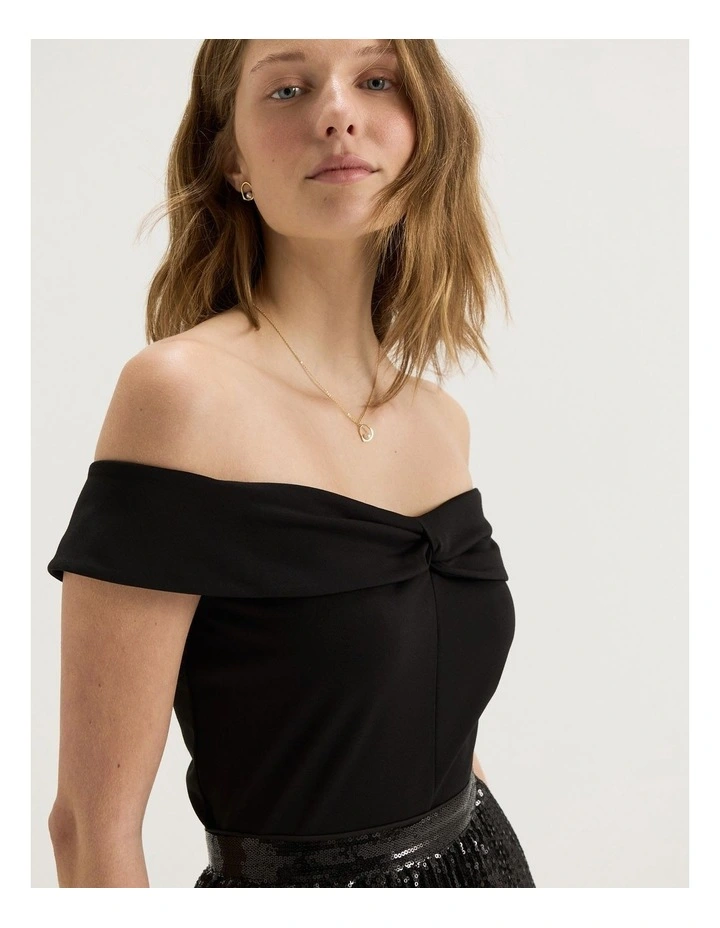 Esther Top in Black image 4
