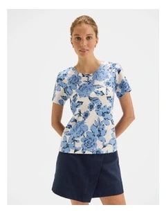 Wild Rose Top in Ivory