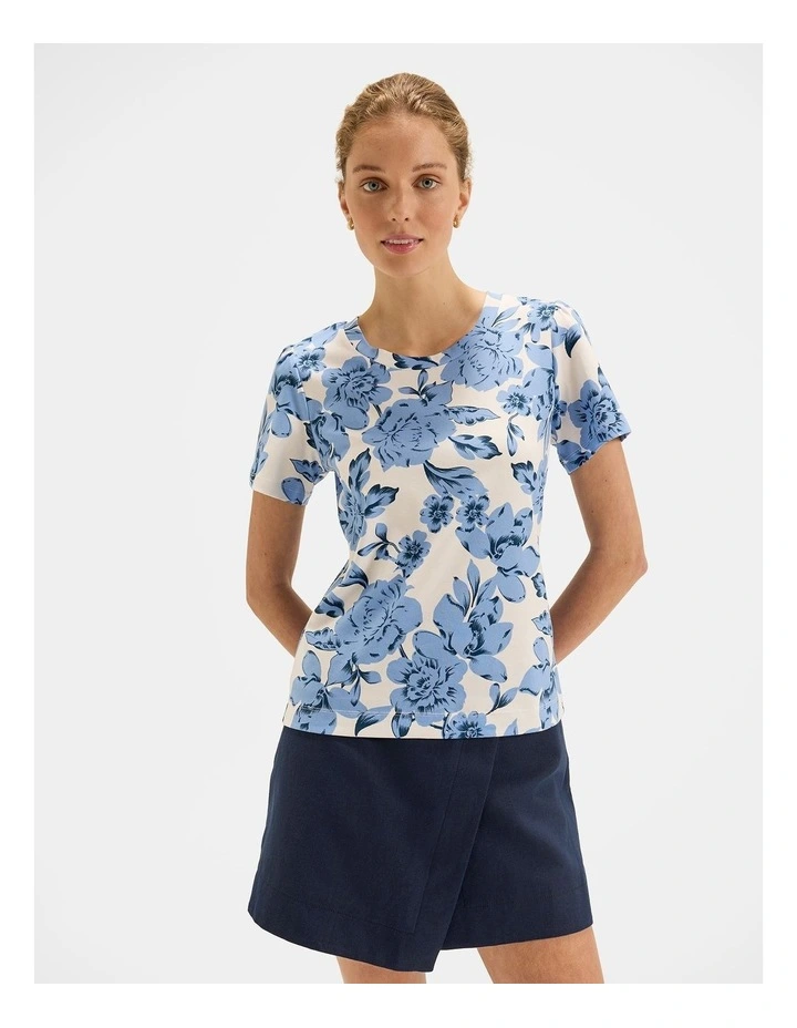 Wild Rose Top in Ivory image 1