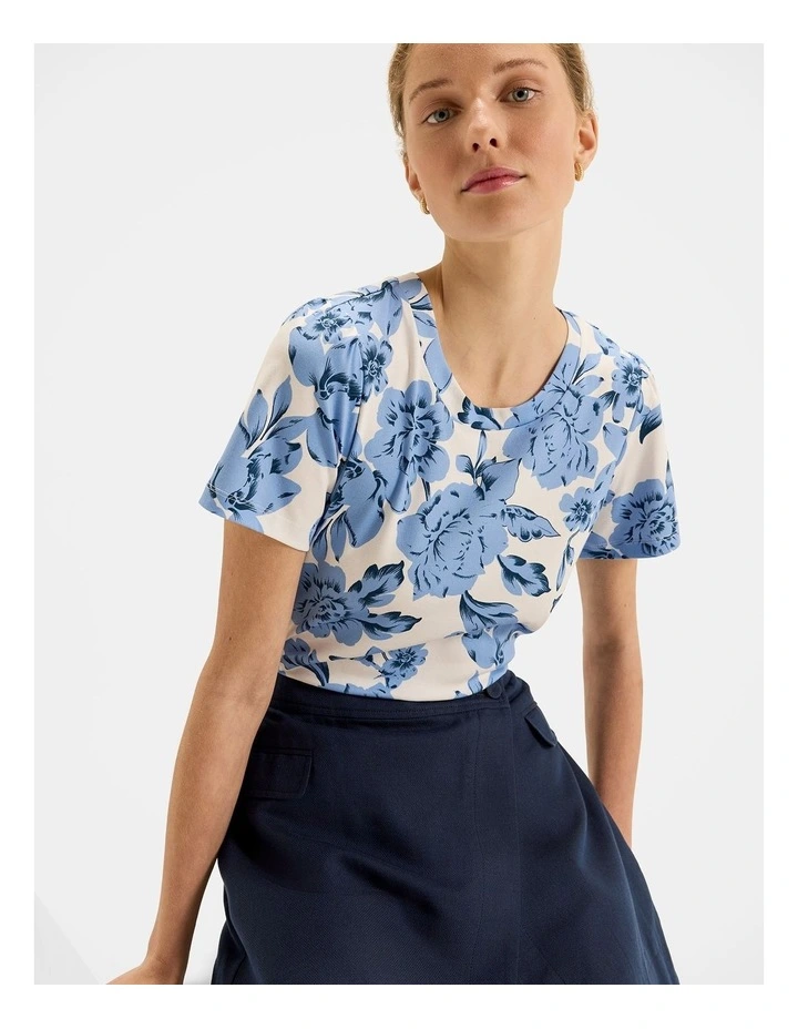 Wild Rose Top in Ivory image 3