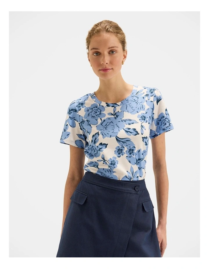 Wild Rose Top in Ivory image 4