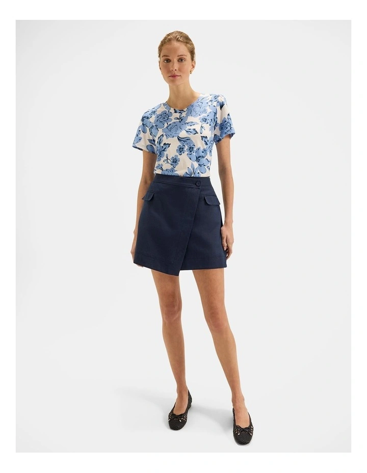Wild Rose Top in Ivory image 6