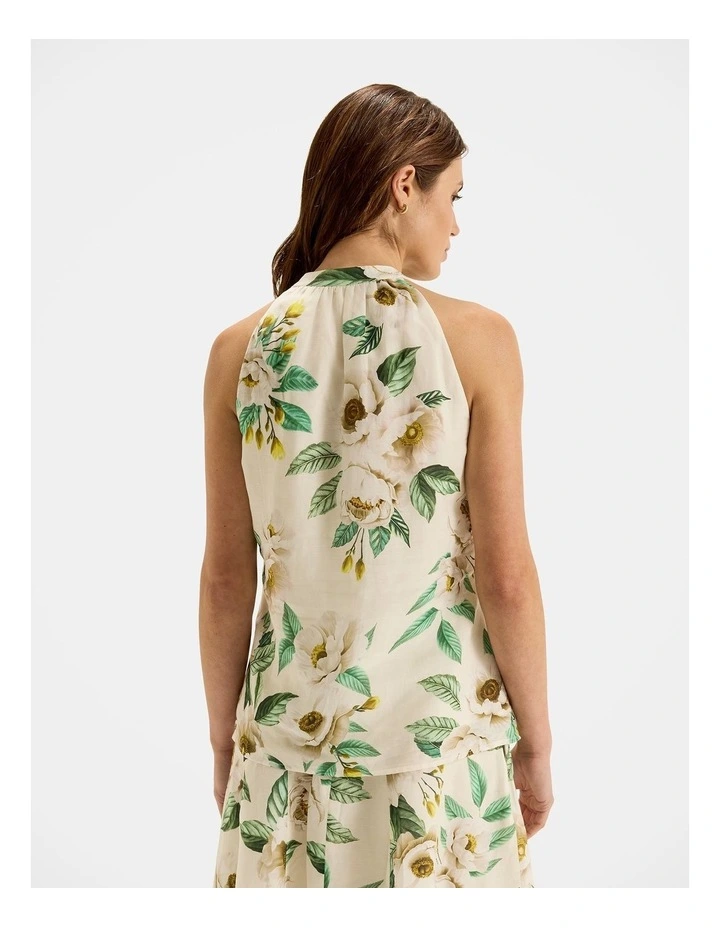 Peony Blouse in Ivory image 2