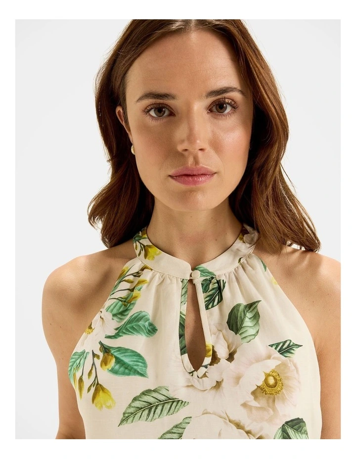 Peony Blouse in Ivory image 3