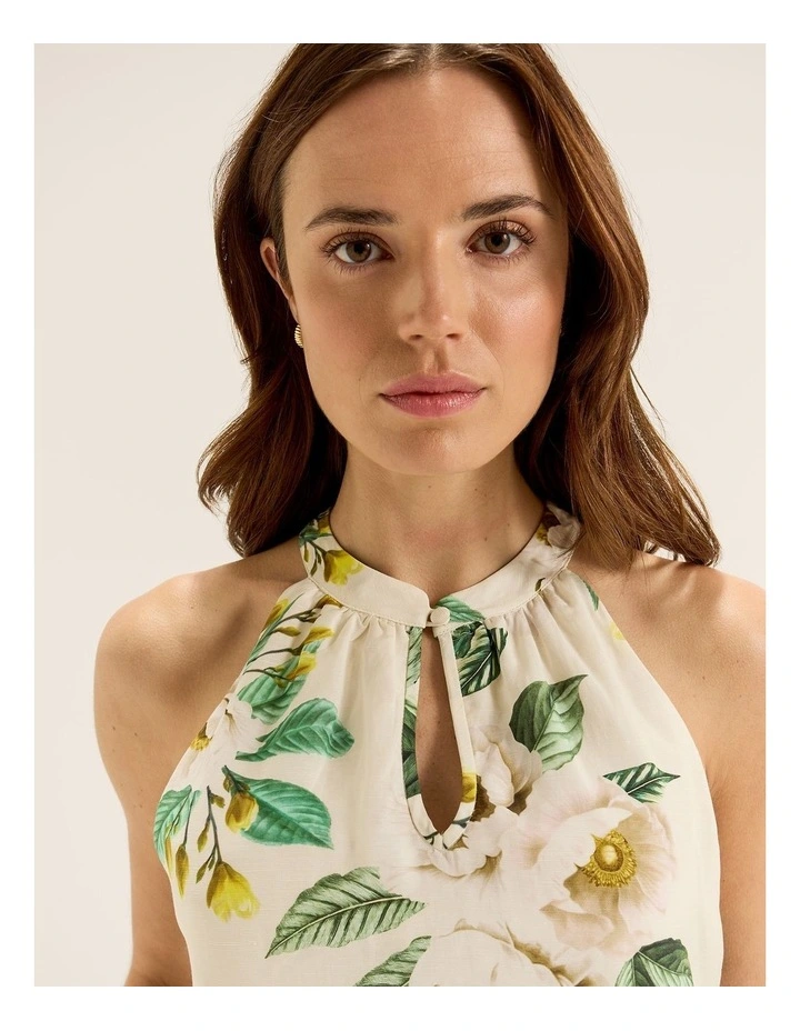 Peony Blouse in Ivory image 3
