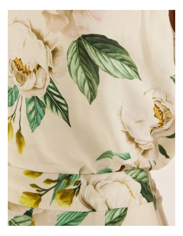 Peony Blouse in Ivory image 4