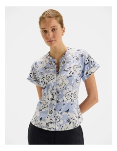 Wild Rose Blouse in Multi
