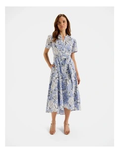 Wild Rose Shirtdress in Multi
