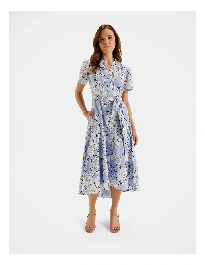 Wild Rose Shirtdress in Multi image 1