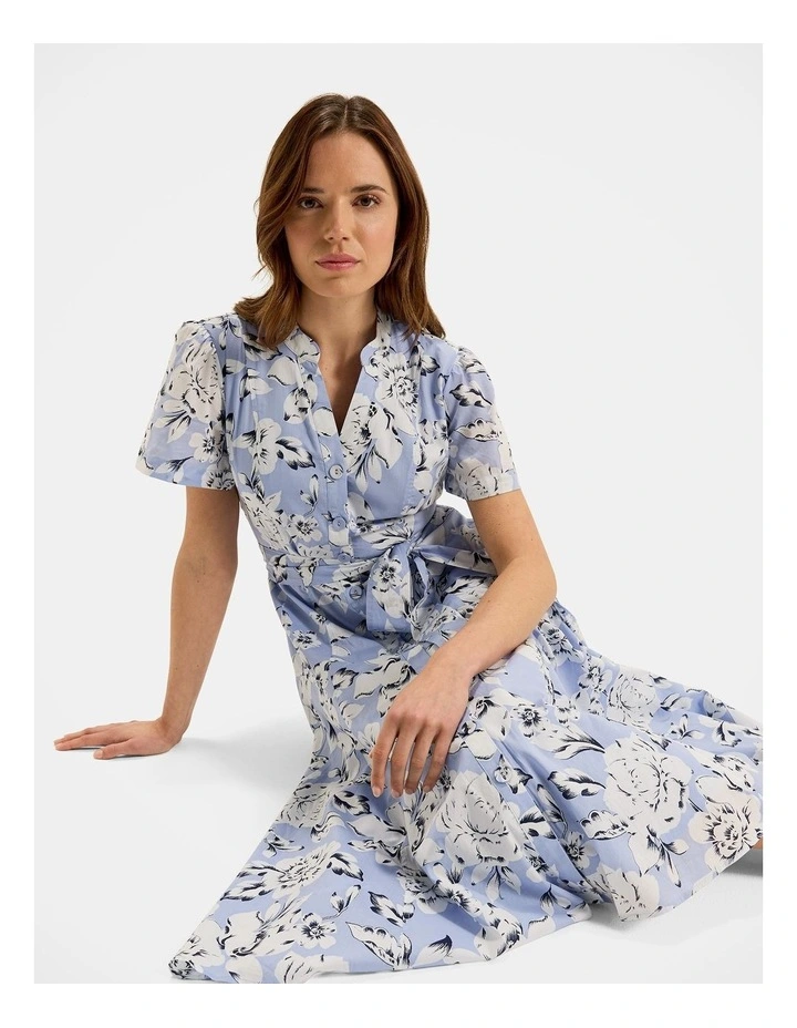 Wild Rose Shirtdress in Multi image 4