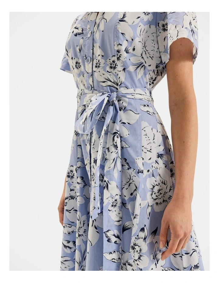 Wild Rose Shirtdress in Multi image 5