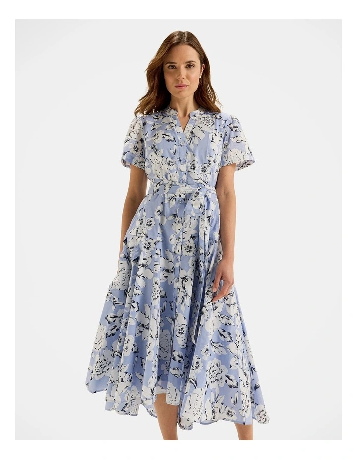 Wild Rose Shirtdress in Multi image 7