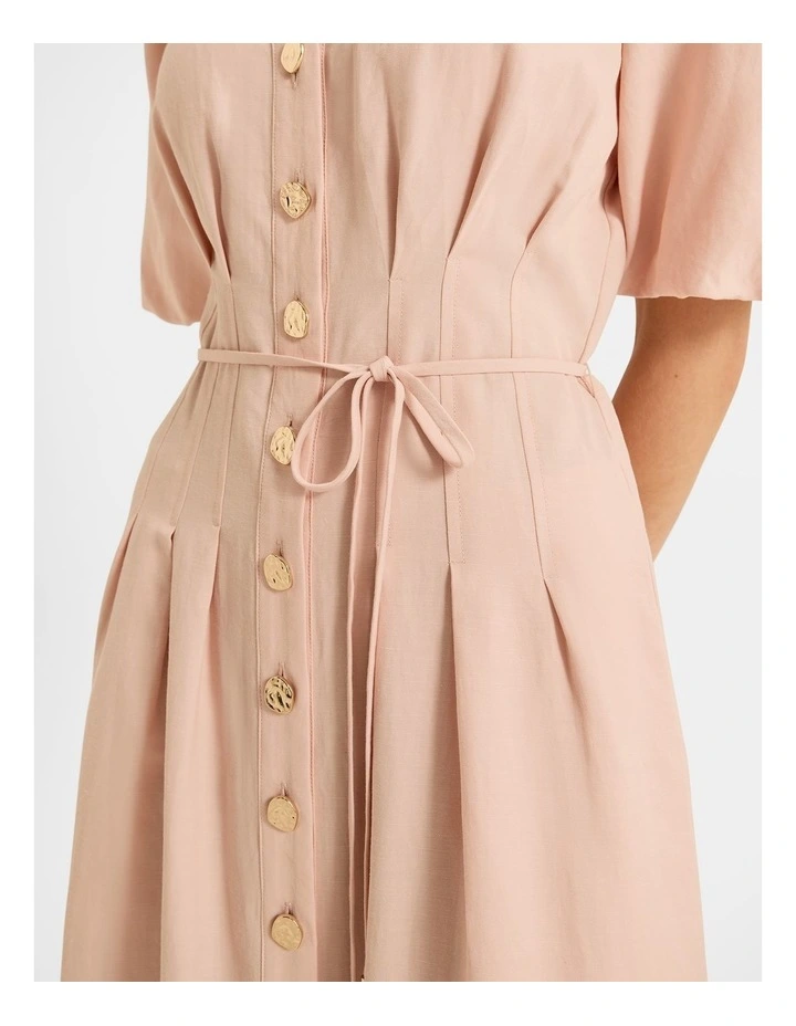 Highline Shirtdress in Blossom Pink image 3