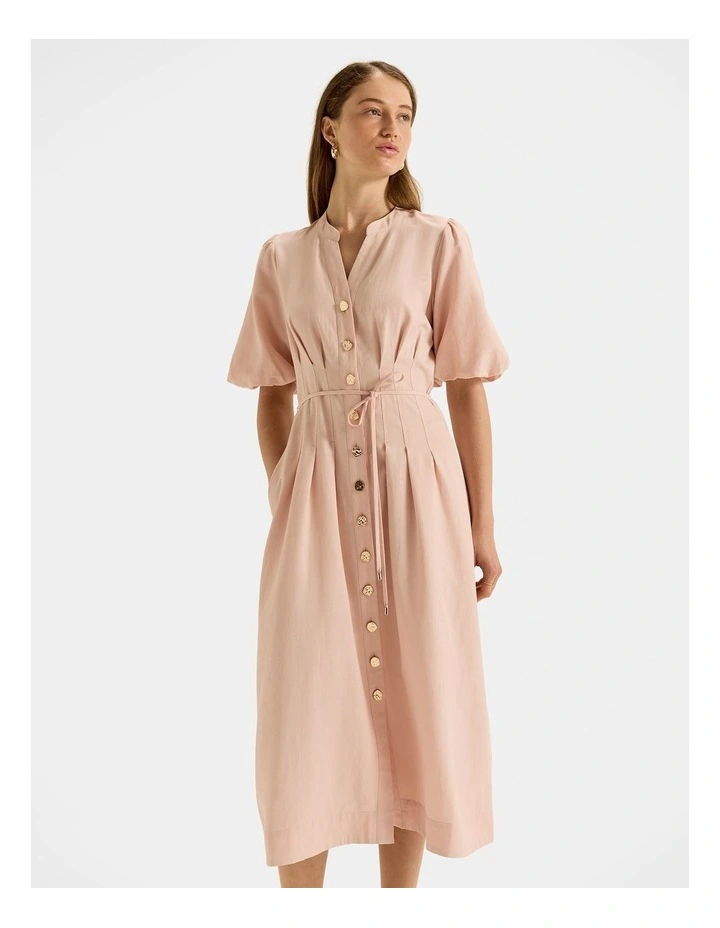 Highline Shirtdress in Blossom Pink image 5