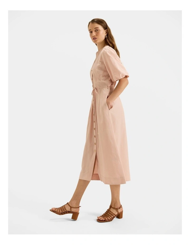 Highline Shirtdress in Blossom Pink image 6