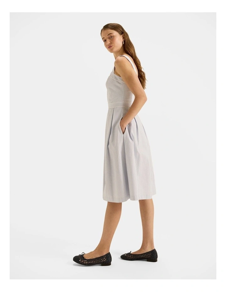 Eve Stripe Sundress in Ivory image 6