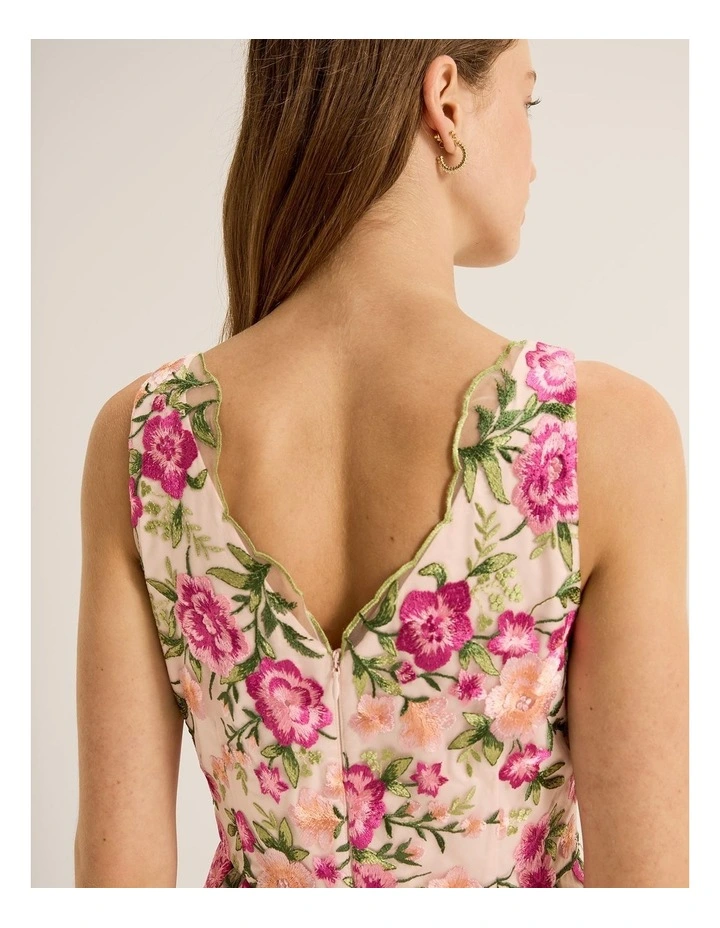 Hot House Botanic Gown in Pink image 3