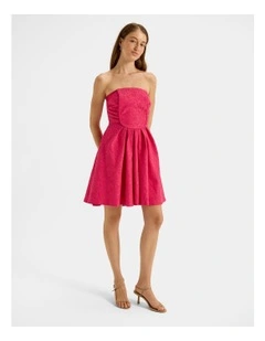 Cocktail Dress in Hot Pink