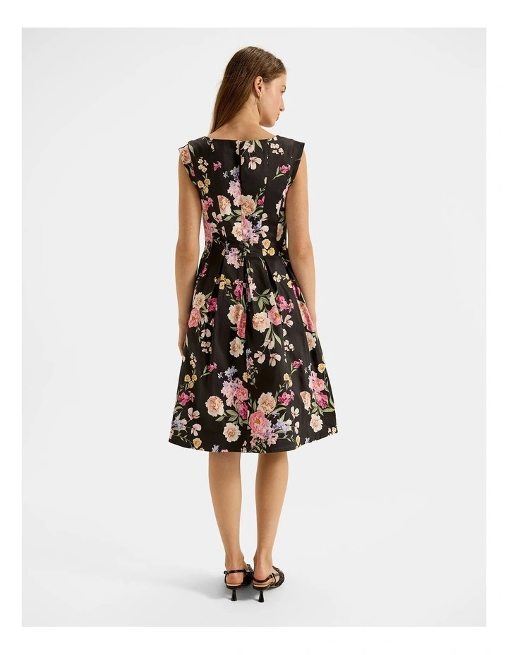 Jardin Dress in Black image 2