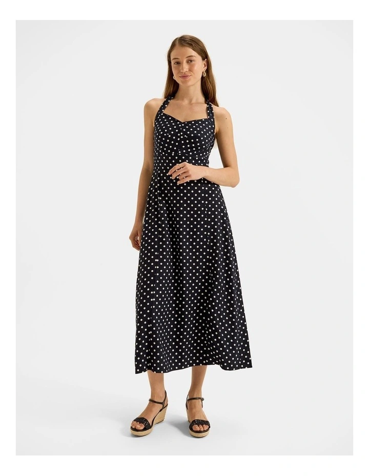 Tia Spot Sundress in Ink image 1