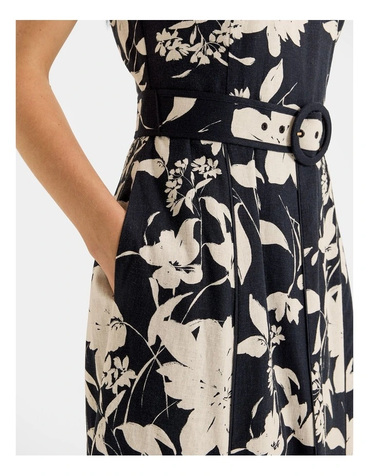 Horizon Dress in Ink image 4