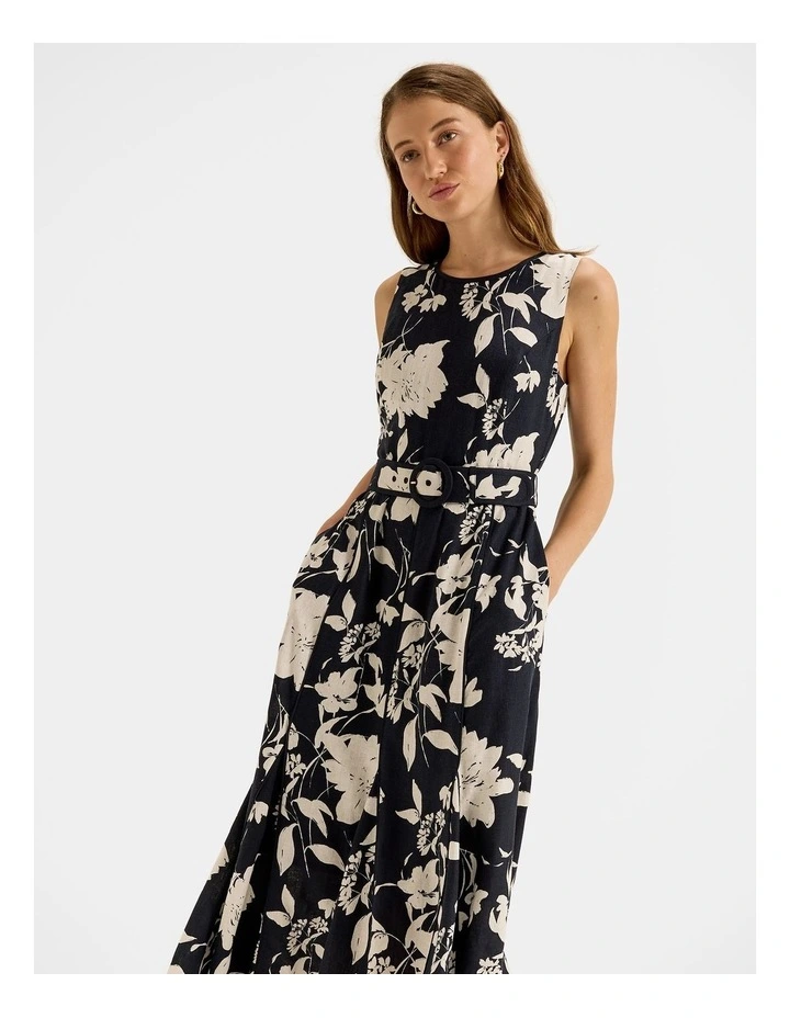 Horizon Dress in Ink image 5
