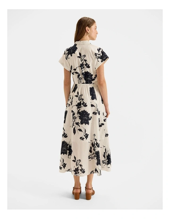 Horizon Shirtdress in Ivory image 2