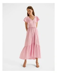 Cosmos Sundress in Candy Floss Pink