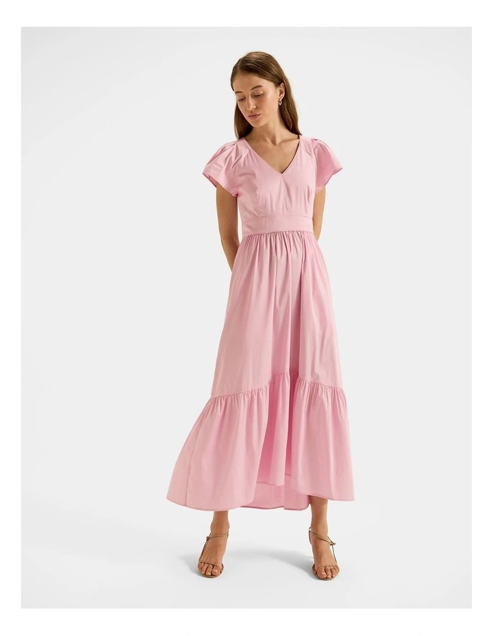 Cosmos Sundress in Candy Floss Pink image 1
