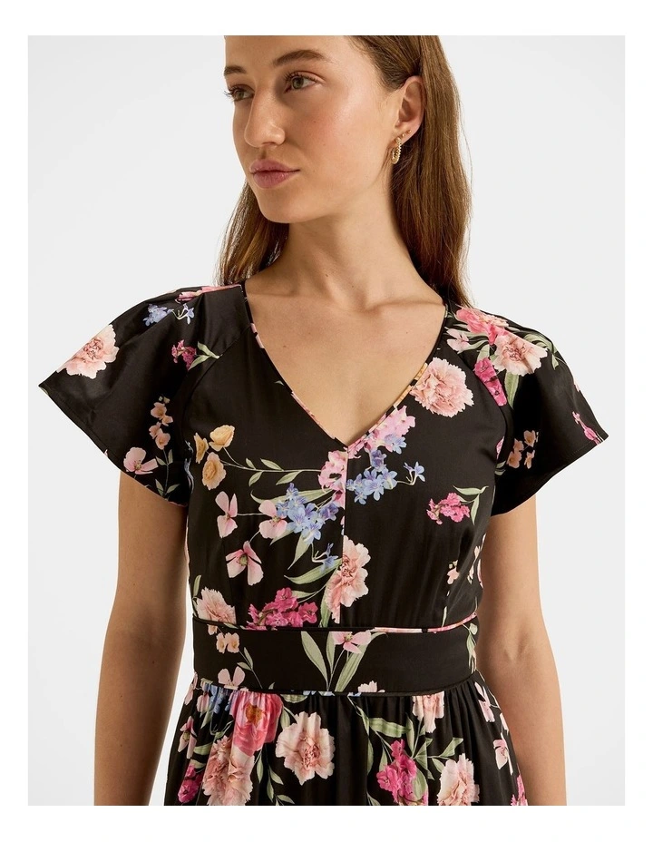 Jardin Sundress in Black image 4