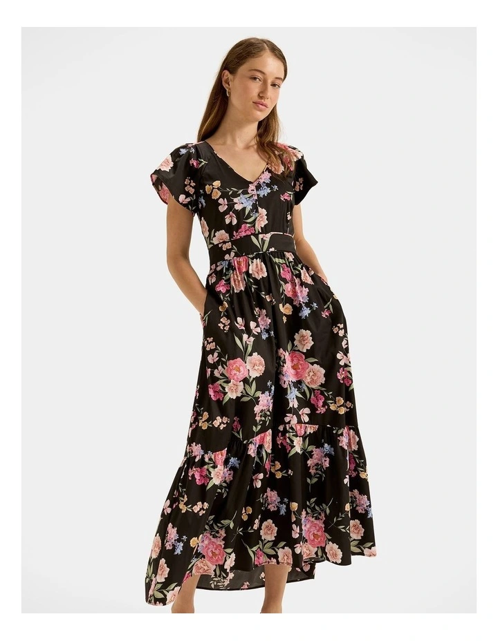 Jardin Sundress in Black image 5