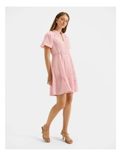 Lulu Petal Dress in Candy Floss Pink