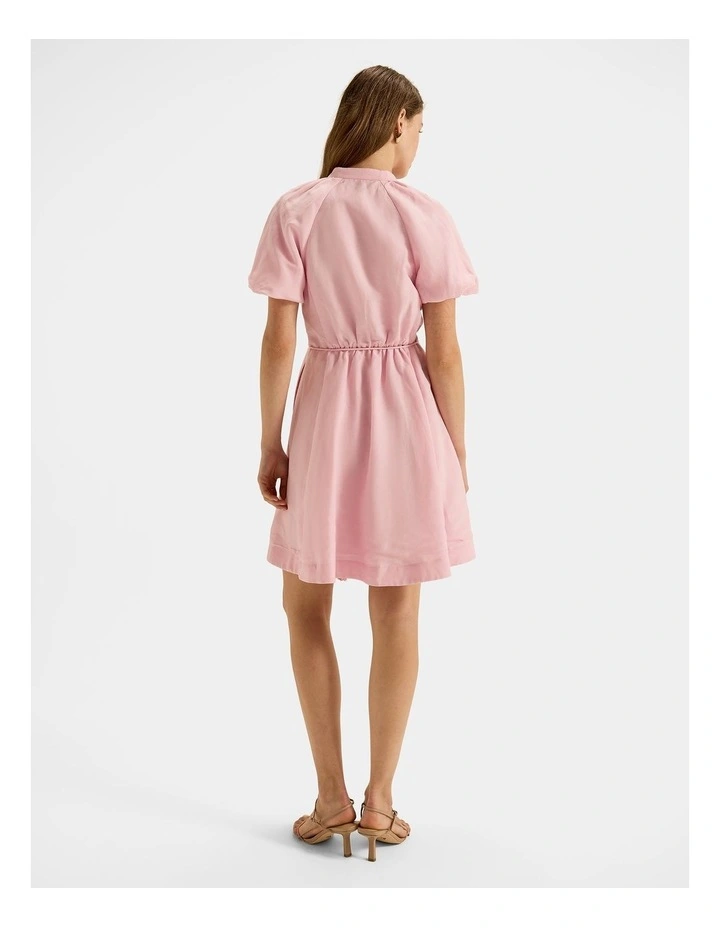 Lulu Petal Dress in Candy Floss Pink image 2