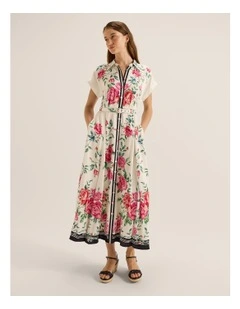 Artisan Shirtdress in Ivory