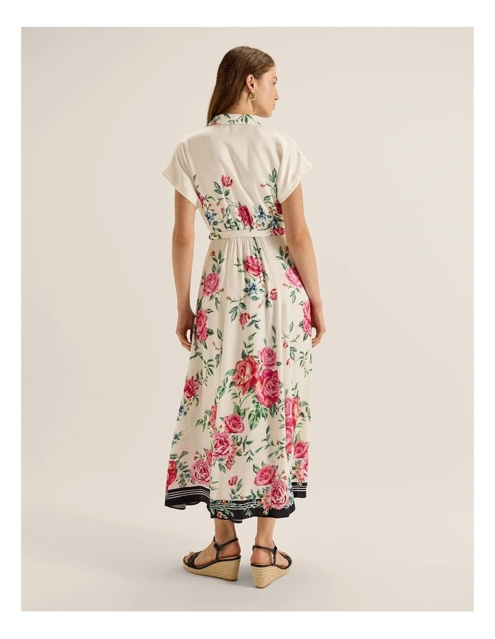 Artisan Shirtdress in Ivory image 2