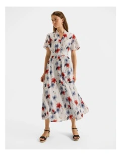 Rosa Shirtdress in Soft Blue