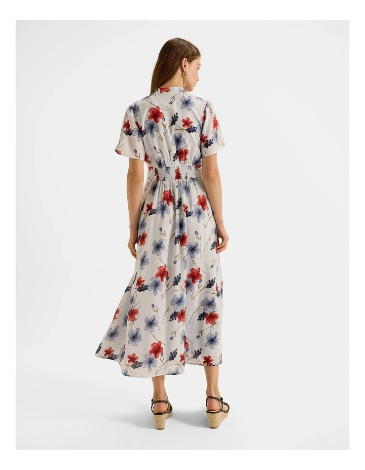 Rosa Shirtdress in Soft Blue image 2
