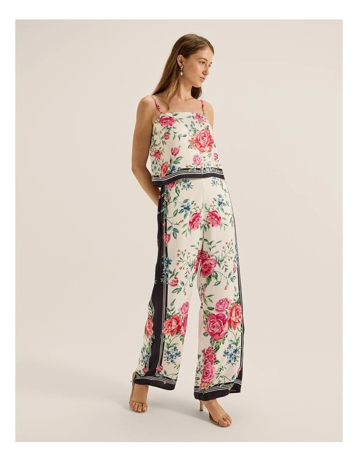 Artisan Scarf Pants in Ivory image 1