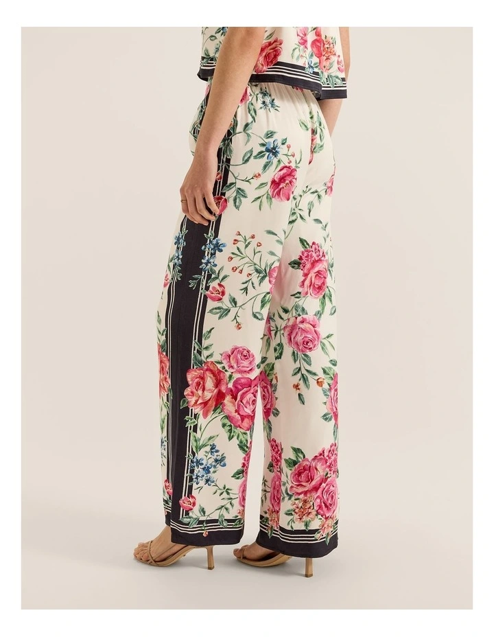 Artisan Scarf Pants in Ivory image 2