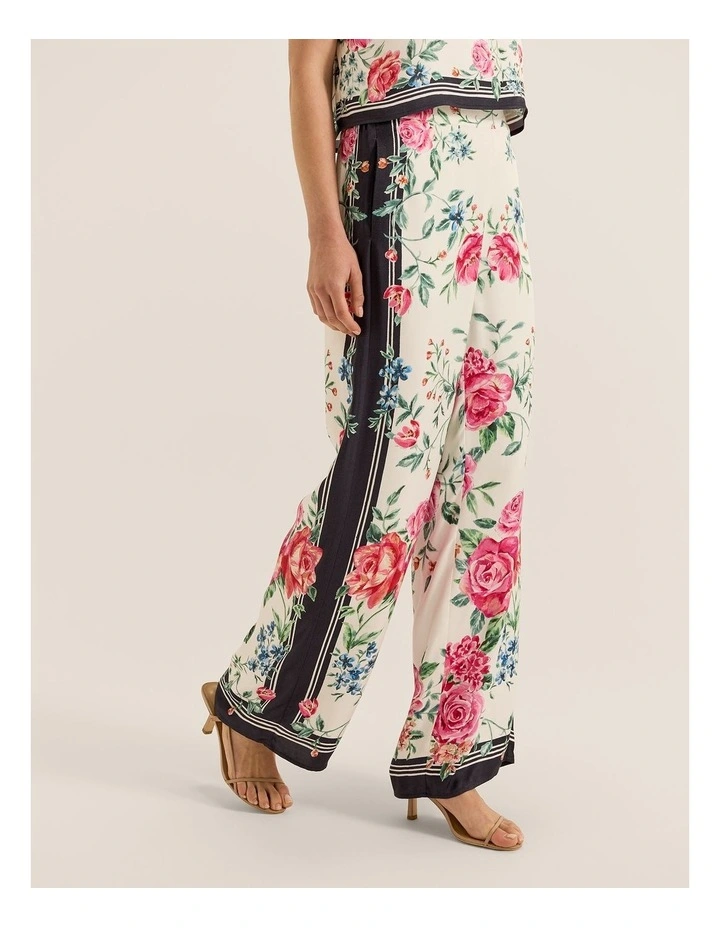 Artisan Scarf Pants in Ivory image 4