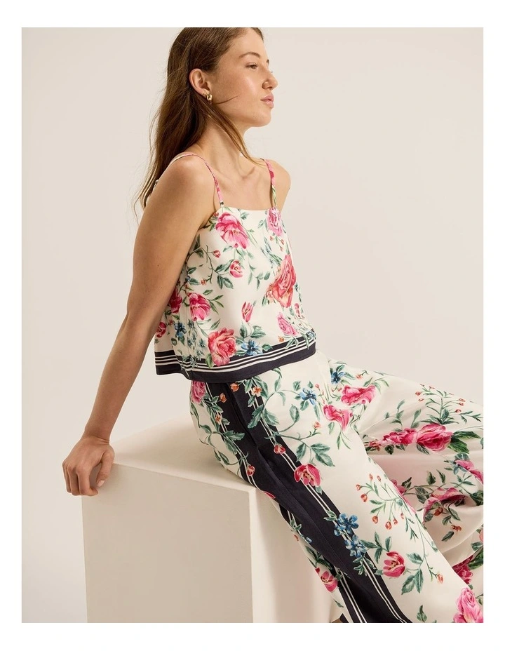 Artisan Scarf Pants in Ivory image 7