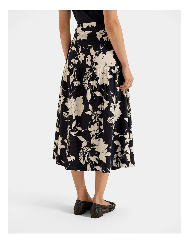 Horizon Skirt in Ink image 2