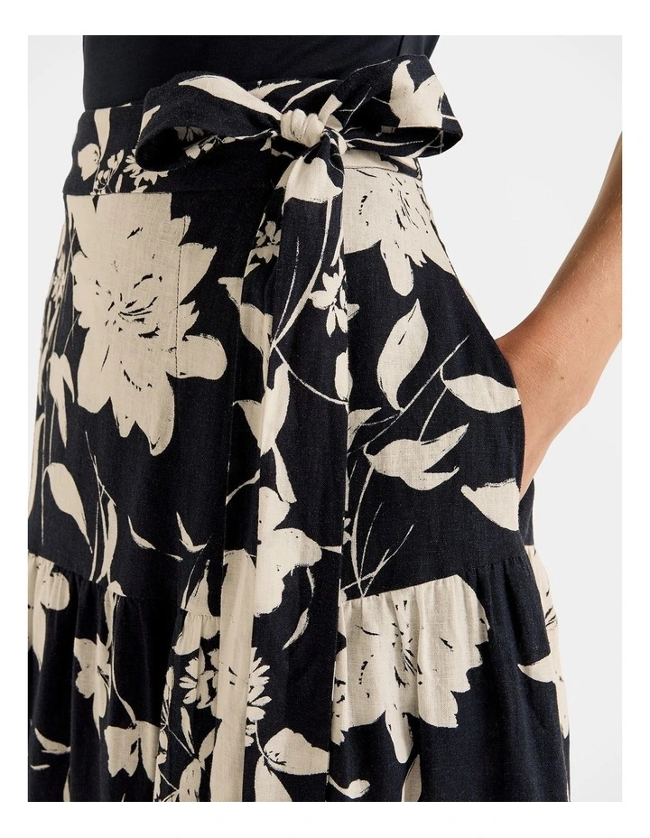 Horizon Skirt in Ink image 3