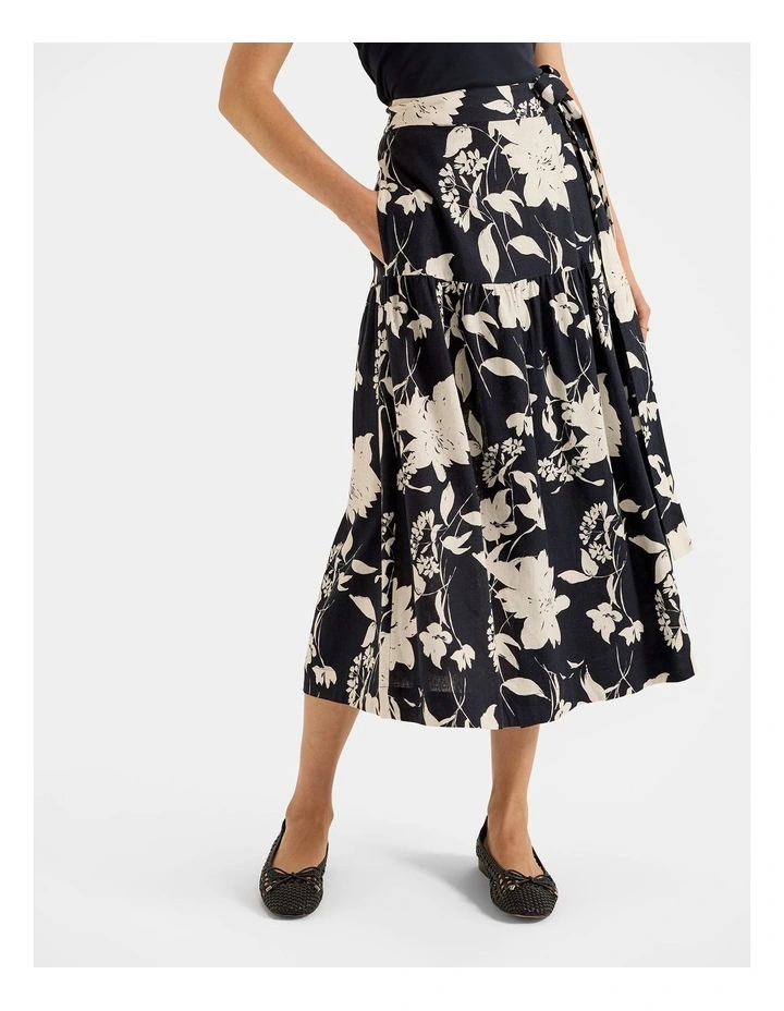 Horizon Skirt in Ink image 6