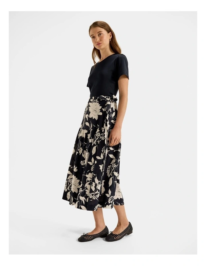 Horizon Skirt in Ink image 7