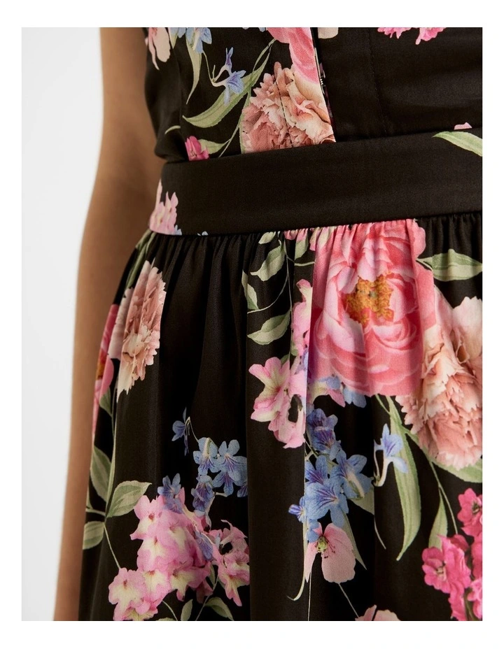 Jardin Skirt in Black image 4