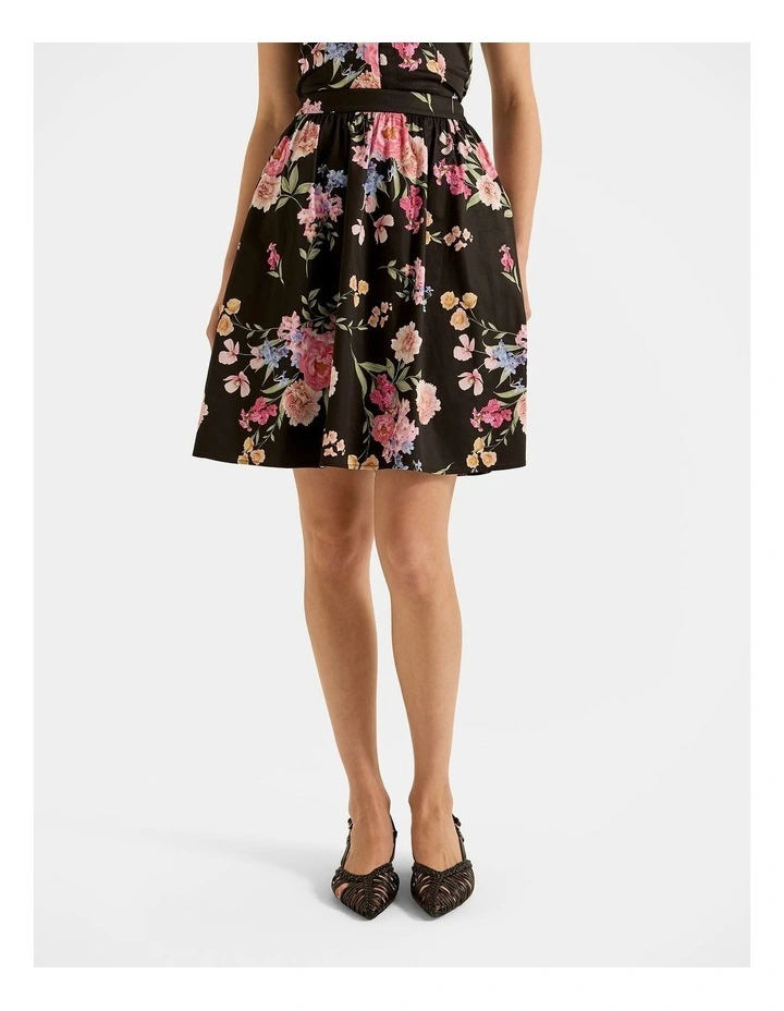 Jardin Skirt in Black image 5