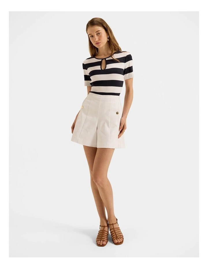 Leona Top in Ink Stripe image 4